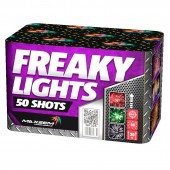 GP305 Салют Фейерверк "FREAKY LIGHTS" (0,6"х50) 1/12/1