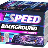 GP306 Салют_Фейерверк "SPEED BACKGROUND" (0,6"х100) 1/6/1