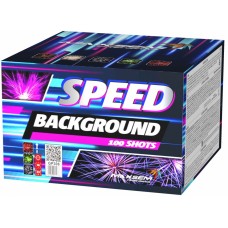 Фейерверк GP306 Салют_Фейерверк "SPEED BACKGROUND" (0,6"х100) 1/6/1 в Челябинске