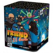 M0861 Салют Фейерверк "FRIEND" (0,8"х25) свист 1/12/1