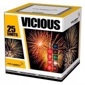 MC150-25 Салют_Фейерверк "VICIOUS" (1,5х25) 1/4/1