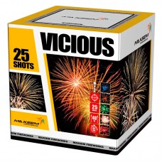 Фейерверк MC150-25 Салют_Фейерверк "VICIOUS" (1,5х25) 1/4/1 в Челябинске