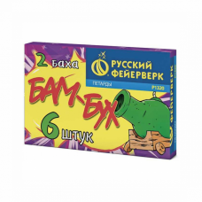 Петарды Р1320 Петарды Бам-бух (Корсар-3 два баха) 52/20/6 в Челябинске