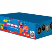 SB107 Салют Фейерверк "Суперовый" (0.8"х180) 1/2/1 - Фейерверки и батареи салютов в Челябинске