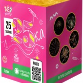 SB 144 Салют Фейерверк "25 ка" (0,8"х25) 1/12/1 - Фейерверки и батареи салютов в Челябинске