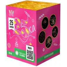 SB 144 Салют Фейерверк "25 ка" (0,8"х25) 1/12/1