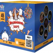 SB 146 Салют Фейерверк "Пельмень хаус" (0,8"х49) 1/4/1 - Фейерверки и батареи салютов в Челябинске