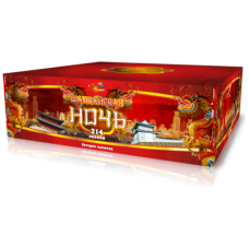 СР1521401 Салют Фейерверк "Шанхайская ночь" (1,2х214) веер 1/1/1